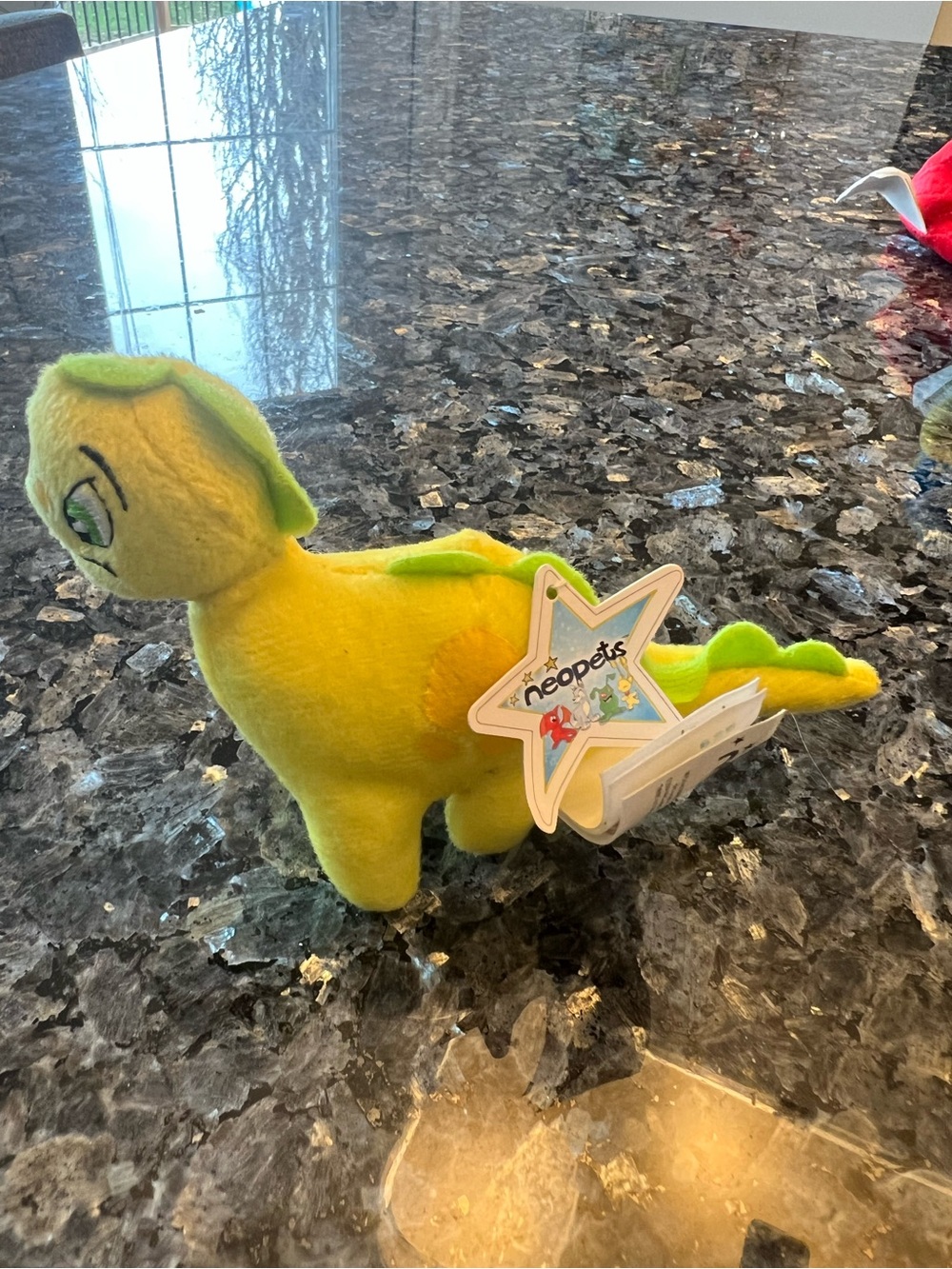 McDonald’s Neopets Yellow Chomby Plushie